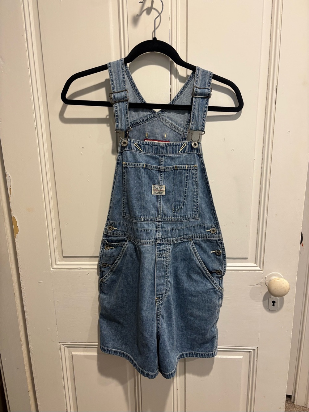 Old Navy Light Blue Denim Overalls
